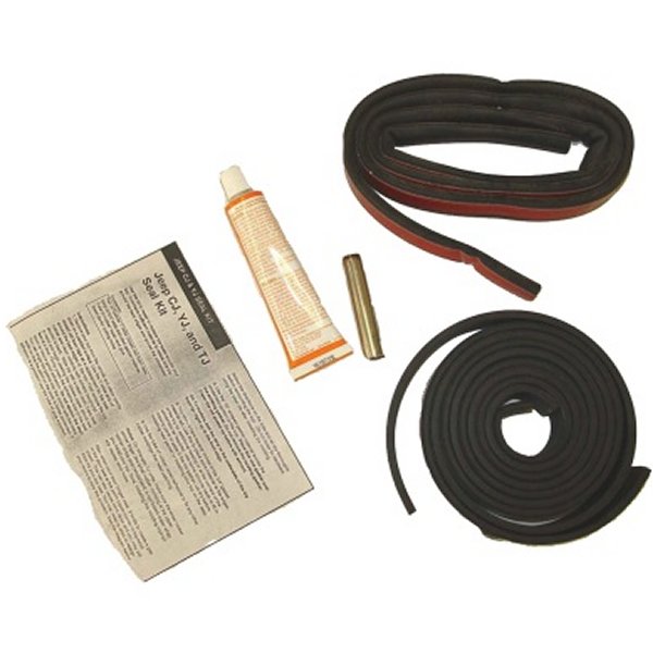 Omix Hardtop Seal キット with Sealant 76年-06年 CJ &amp; ラングラー OMI12304-07 WO店