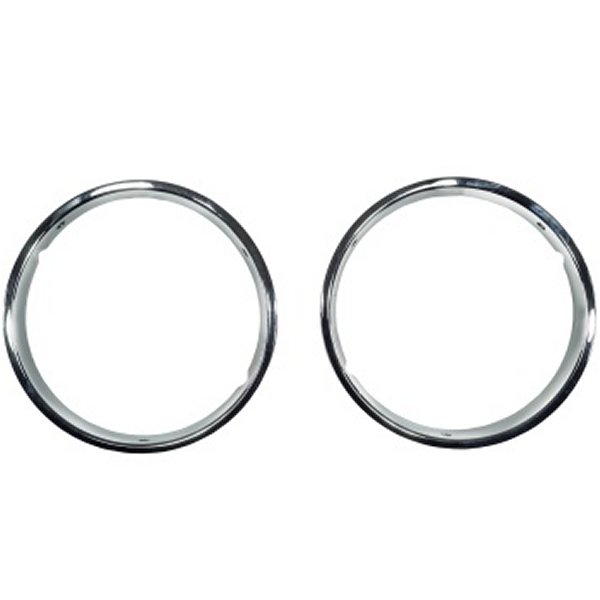 Omix ヘッドライト Bezels クローム 97年-06年 ジープ ラングラー OMI12419-08 WO店