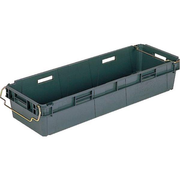 P180 岐阜プラスチック工業(株) リス パーツボックス HB型コンテナ 440187 容量59L グレー P180GY-TN WO店