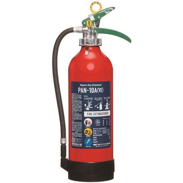 PAN10A6  日本ドライケミカル(株) ドライケミカル ABC粉末消火器 本体 10型 加圧式 PAN-10A6 WO店