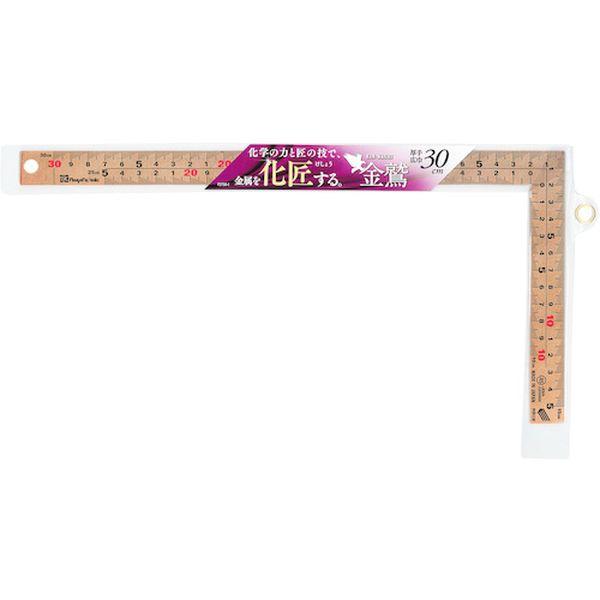 PGMT30CKD 新潟精機(株) SK 金曲尺 30cm 快段目盛 厚手広巾 ピンクゴールド PGMT30CKD-TN WO店_3