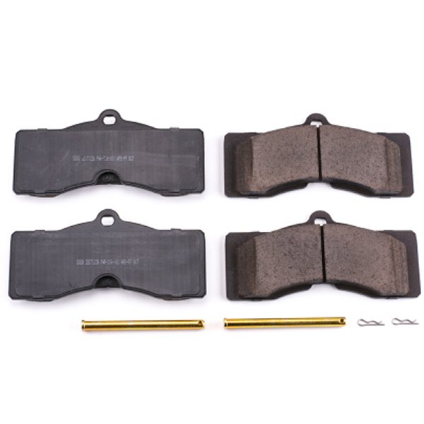 Power Stop 1969 シボレー Camaro フロント or リヤ Z17 Evolution Ceramic ブレーキパッド w/Hardware PSB17-008 WO店