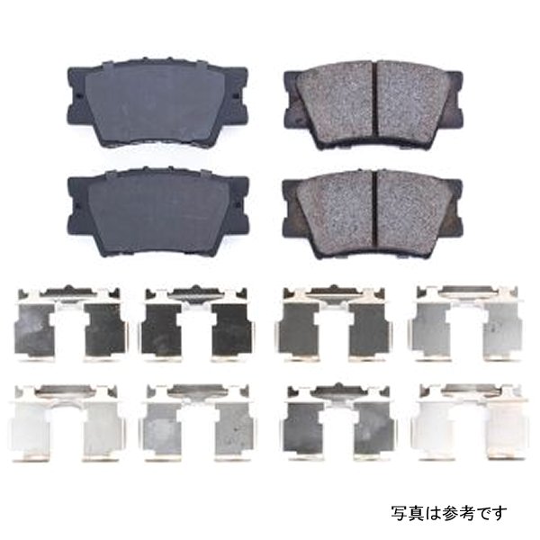 Power Stop 13年-18年 Lexus ES300h リヤ Z17 Evolution Ceramic ブレーキパッド w/Hardware PSB17-1212 WO店