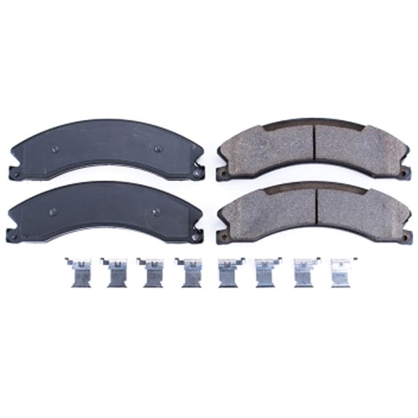 Power Stop 12-19 GMC Sierra 2500 HD Front or Rear Z17 Evolution Ceramic Brake Pads w/Hardware psb17-1565 WO店の通販は
