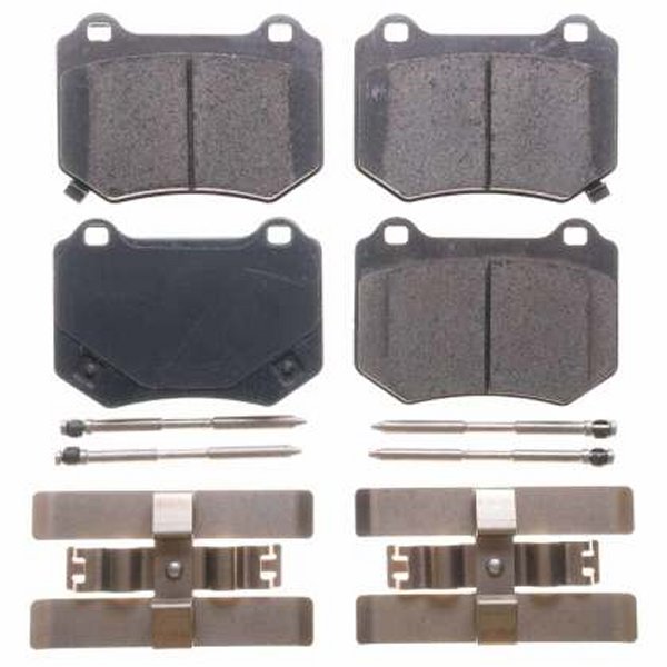 Power Stop 18年-19年 スバル WRX STi リヤ Z17 Evolution Ceramic ブレーキパッド w/Hardware PSB17-2118 WO店