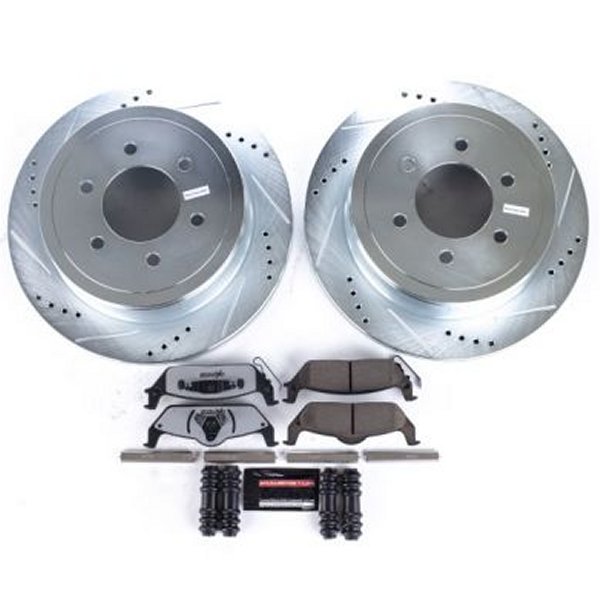 Power Stop 04年-11年 フォード F-150 リヤ Z36 Truck & Tow ブレーキ キット PSBK1950-36 WO店