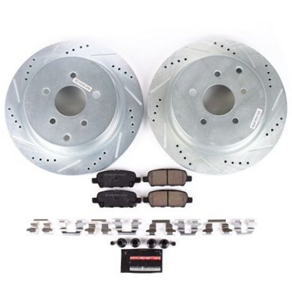Power Stop 03年-12年 Infiniti FX35 リヤ Z23 Evolution Sport ブレーキ キット PSBK2427 WO店