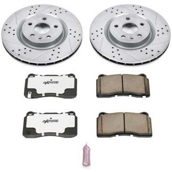Power Stop 12-13 Buick Regal Front Z26 Street Warrior Brake Kit PSBK2948-26 WO店