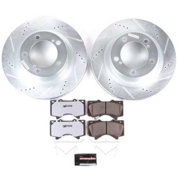 Power Stop 16年-18年 Lexus LX570 フロント Z36 Truck &amp; Tow ブレーキ キット PSBK2952-36 WO店