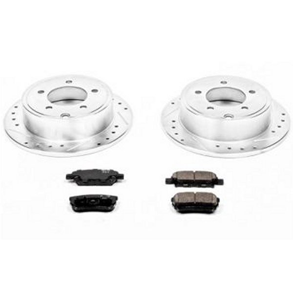 Power Stop 11年-14年 Chrysler 200 リヤ Z23 Evolution Sport ブレーキ キット PSBK3033 WO店