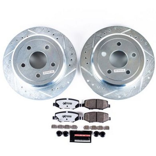 Power Stop 07年-17年 ジープ ラングラー リヤ Z36 Truck & Tow ブレーキ キット PSBK3090-36 WO店
