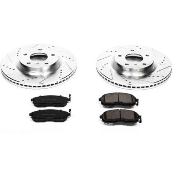 Power Stop 03年-05年 Infiniti G35 フロント Z23 Evolution Sport ブレーキ キット PSBK3140 WO店