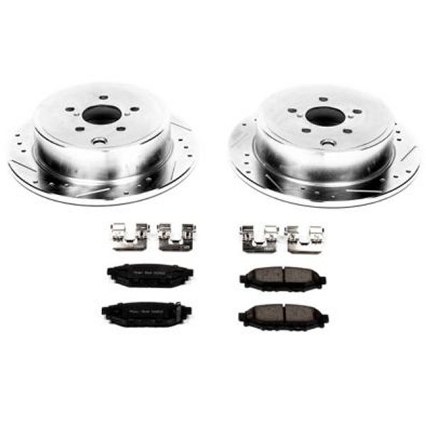 Power Stop 13-16 Subaru BRZ Rear Z23 Evolution Sport Brake