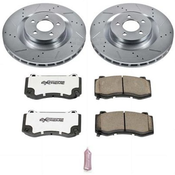 Power Stop 05年-10年 Chrysler 300 SRT8 フロント Z26 Street Warrior ブレーキ キット PSBK4695-26 WO店 64,426円