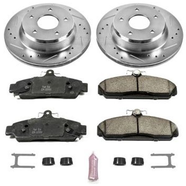 Power Stop 84年-87年 シボレー  Corvette フロント Z23 Evolution Sport ブレーキ キット PSBK4810 WO店
