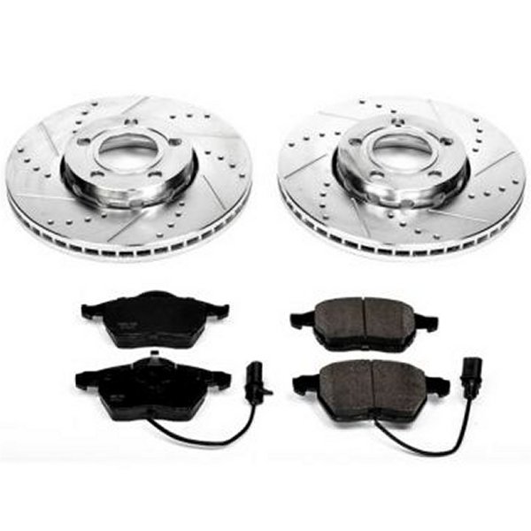 Power Stop 99年-04年 アウディ A4 フロント Z23 Evolution Sport ブレーキ キット PSBK528 WO店