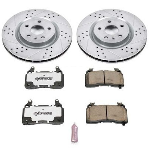Power Stop 10年-15年 シボレー Camaro フロント Z26 Street Warrior ブレーキ キット PSBK5602-26 WO店