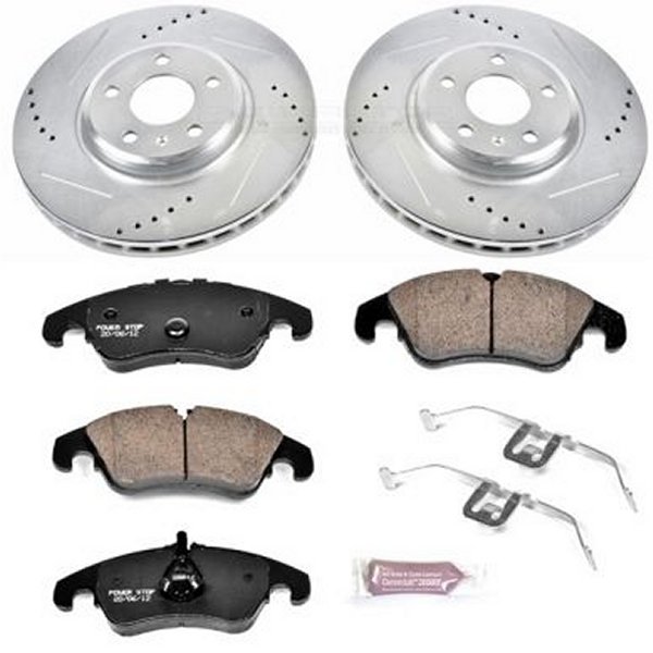 Power Stop 09-11 Audi A4 Front Z23 Evolution Sport Brake Kit PSBK5752 WO店
