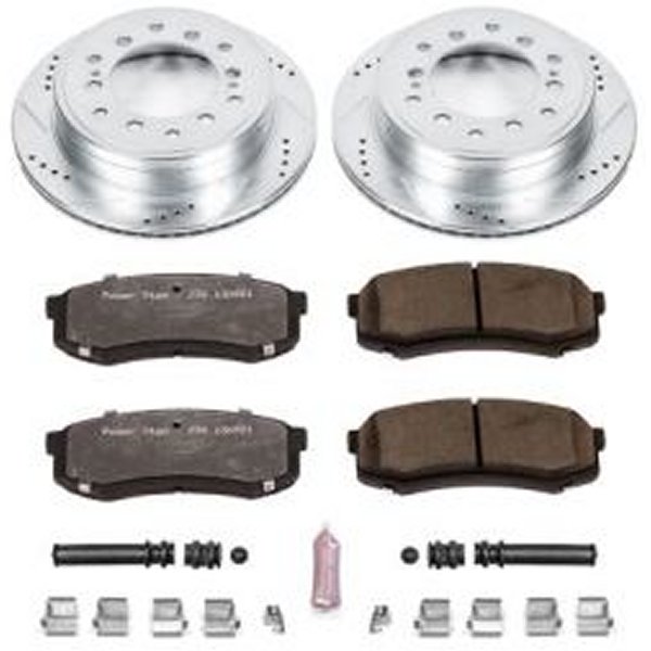 Power Stop 10年-19年 Lexus GX460 リヤ Z36 Truck & Tow ブレーキ キット PSBK5875-36 WO店