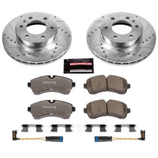 Power Stop 07年-09年 ダッジ Sprinter 3500 フロント Z36 Truck & Tow