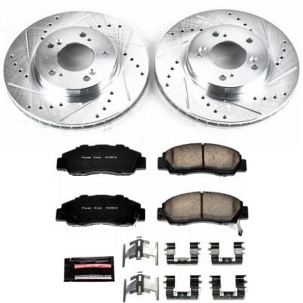 Power Stop 97-01 Acura Integra Front Z23 Evolution Sport Brake Kit psbK704 WO店の通販は