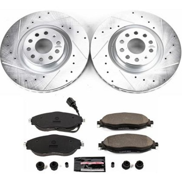 Power Stop 15年-21年 Volkswagen GTI フロント Z23 Evolution Sport ブレーキ キット PSBK7175 WO店