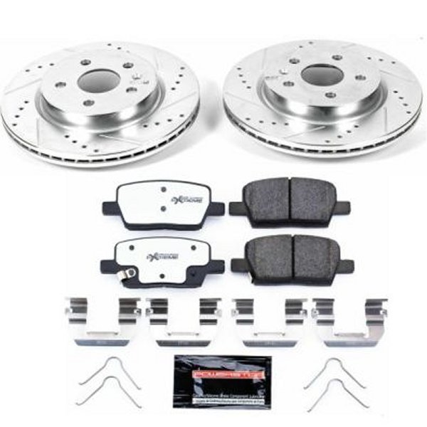 Power Stop 16-18 Cadillac CT6 Rear Z26 Street Warrior Brake Kit psbK7289-26 WO店の通販は