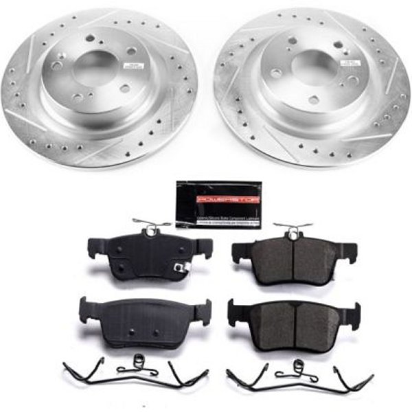 Power Stop 17年-19年 ホンダ シビック リヤ Z23 Evolution Sport ブレーキ キット PSBK7871 WO店