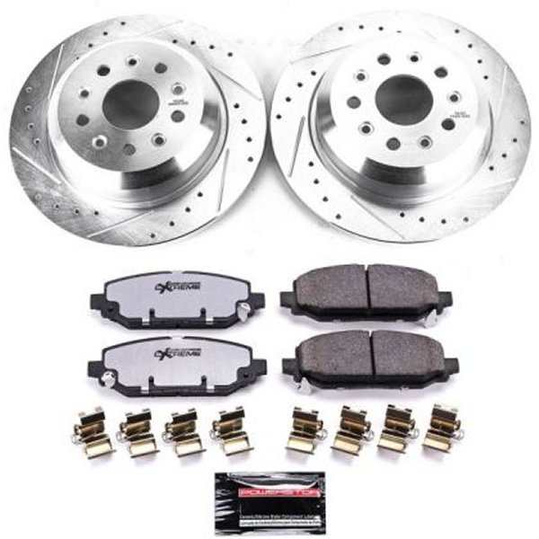 Power Stop 18-19 Jeep Wrangler Rear Z36 Truck & Tow Brake Kit PSBK7942-36 WO店