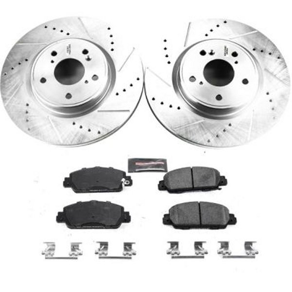 Power Stop 18年-19年 ホンダ Accord フロント Z23 Evolution Sport ブレーキ キット PSBK8165 WO店