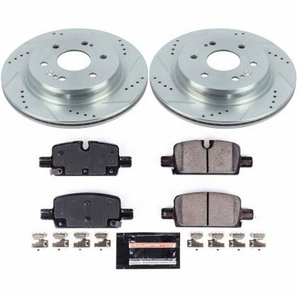 Power Stop 2019 GM 1500 リヤ Z23 Evolution Sport ブレーキ キット PSBK8173 WO店