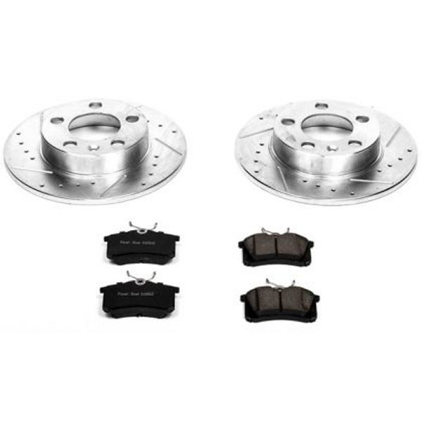 Power Stop 98-10 Volkswagen Beetle Rear Z23 Evolution Sport Brake Kit psbK847 WO店の通販は