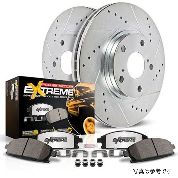 Power Stop 2021 フォード F-150 350mm リヤ Z36 Truck &amp; Tow ブレーキ キット PSBK8765-36 WO店