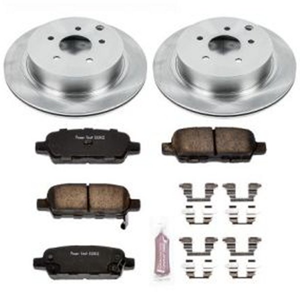 Power Stop 03年-12年 Infiniti FX35 リヤ オートスペシャリティ ブレーキ キット PSBKOE2427 WO店