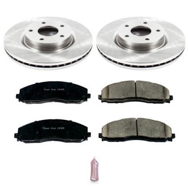Power Stop 13年-18年 ニッサン Altima フロント オートスペシャリティ ブレーキ キット PSBKOE6494 WO店