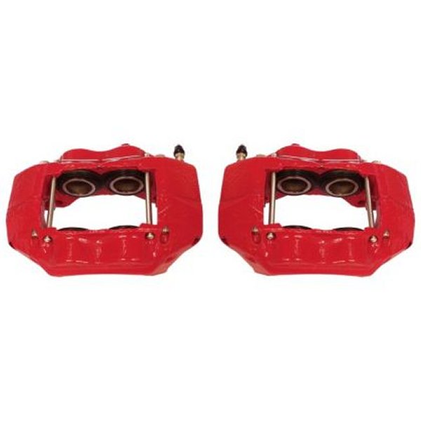 Power Stop 95-03 Toyota Tacoma Front Red Calipers w/o