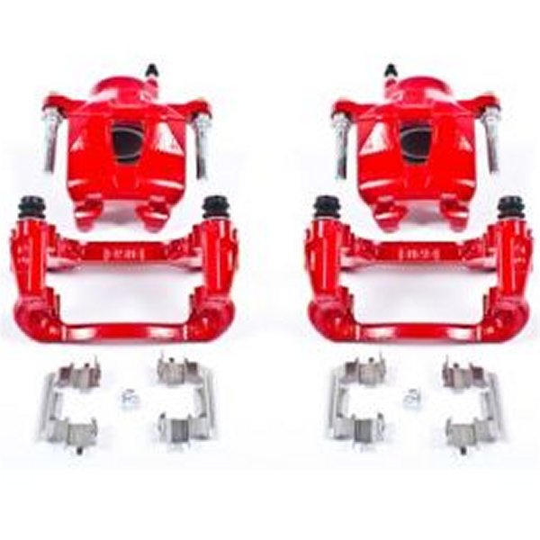 Power Stop 05-10 Scion tC Front Red Calipers w/Brackets