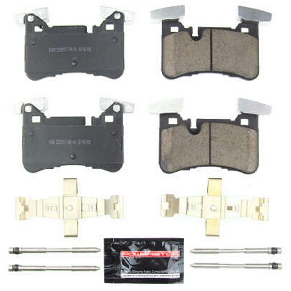 Power Stop 2012 Mercedes-Benz C63 AMG Rear Z23 Evolution Sport Brake Pads w/Hardware psbZ23-1450 WO店の通販は