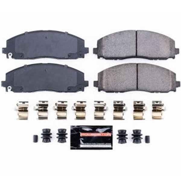 Power Stop 17年-19年 Chrysler Pacifica フロント Z23 Evolution Sport ブレーキパッド w/Hardware PSBZ23-1589 WO店