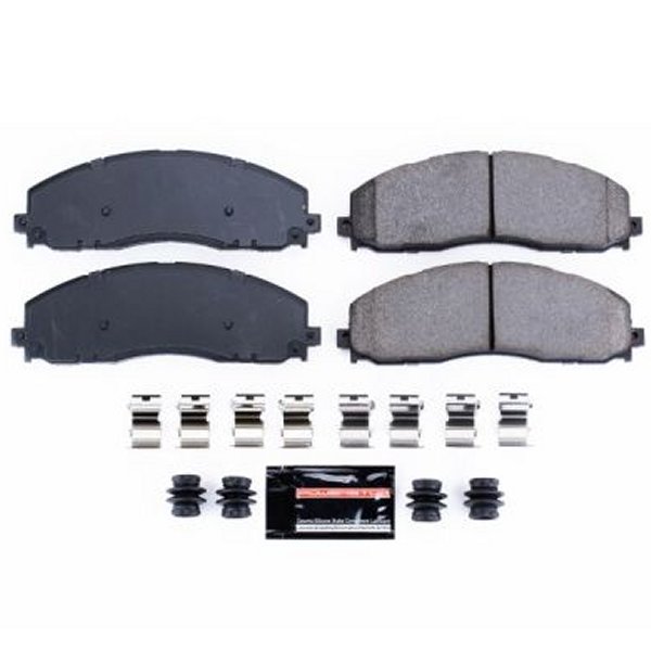 Power Stop 12年-19年 フォード F-250 Super Duty フロント Z23 Evolution Sport ブレーキパッド w/Hardware PSBZ23-1680 WO店