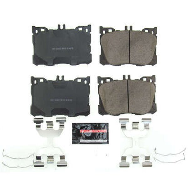 Power Stop 17年-18年 Mercedes-Benz C43 AMG フロント Z23 Evolution Sport ブレーキパッド w/Hardware PSBZ23-1871 WO店