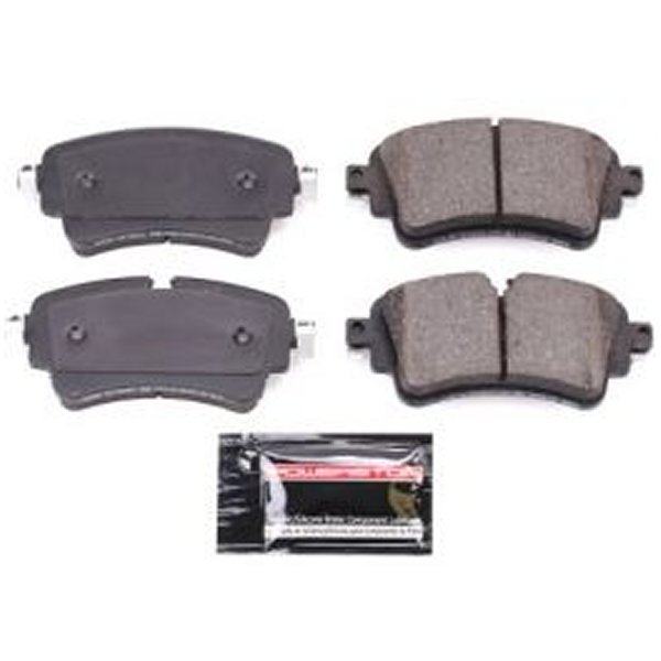 Power Stop 17年-19年 アウディ A4 リヤ Z23 Evolution Sport ブレーキパッド w/Hardware PSBZ23-1898 WO店