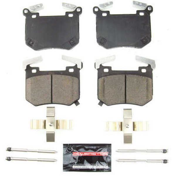 Power Stop 18年-19年 Kia Stinger リヤ Z23 Evolution Sport ブレーキパッド w/Hardware PSBZ23-2144 WO店