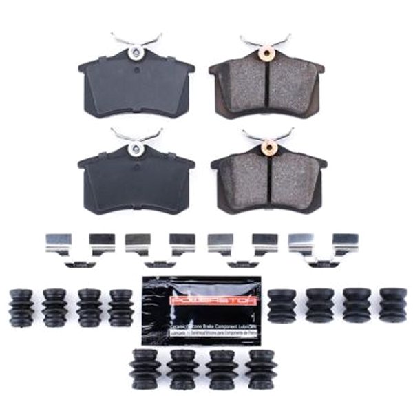 Power Stop 03年-04年 アウディ A4 リヤ Z23 Evolution Sport ブレーキパッド w/Hardware PSBZ23-340A WO店