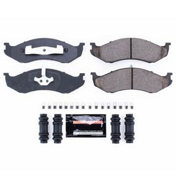 Power Stop 90-01 Jeep Cherokee Front Z23 Evolution Sport Brake Pads w/Hardware psbZ23-477 WO店の通販は