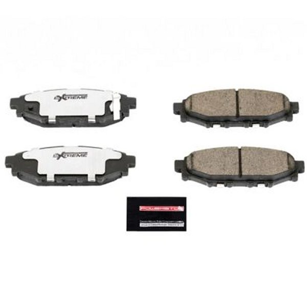 Power Stop 13年-16年 スバル BRZ リヤ Z26 Extreme Street ブレーキパッド w/Hardware PSBZ26-1114 WO店