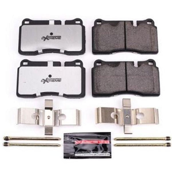 Power Stop 07年-12年 Volkswagen Touareg フロント or リヤ Z26 Extreme Street ブレーキパッド w/Hardware PSBZ26-1165 WO店