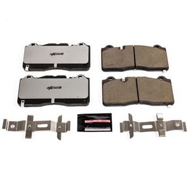 Power Stop 16年-19年 Cadillac CTS フロント Z26 Extreme Street ブレーキパッド w/Hardware PSBZ26-1835 WO店