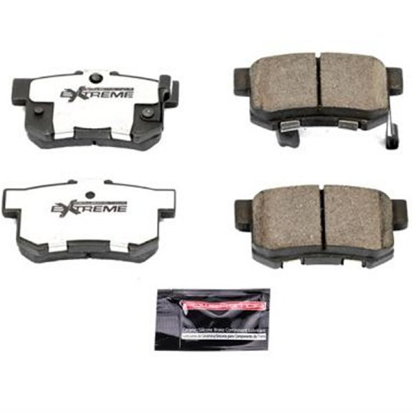 Power Stop 97年-99年 Acura CL リヤ Z26 Extreme Street ブレーキパッド w/Hardware PSBZ26-537 WO店