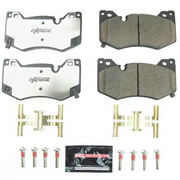 Power Stop 2020 Chevrolet Corvette Front Z26 Extreme Street Brake Pads w/Hardware psbZ26-8009 WO店の通販は